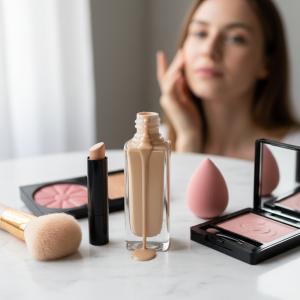 Imagem para o artigo: Maquiagem Rosto: O Guia Definitivo para uma Pele Perfeita e Expressiva